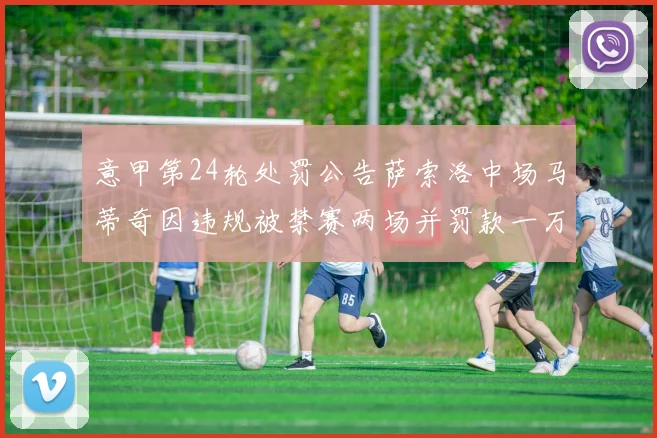 意甲第24轮处罚公告萨索洛中场马蒂奇因违规被禁赛两场并罚款一万欧元